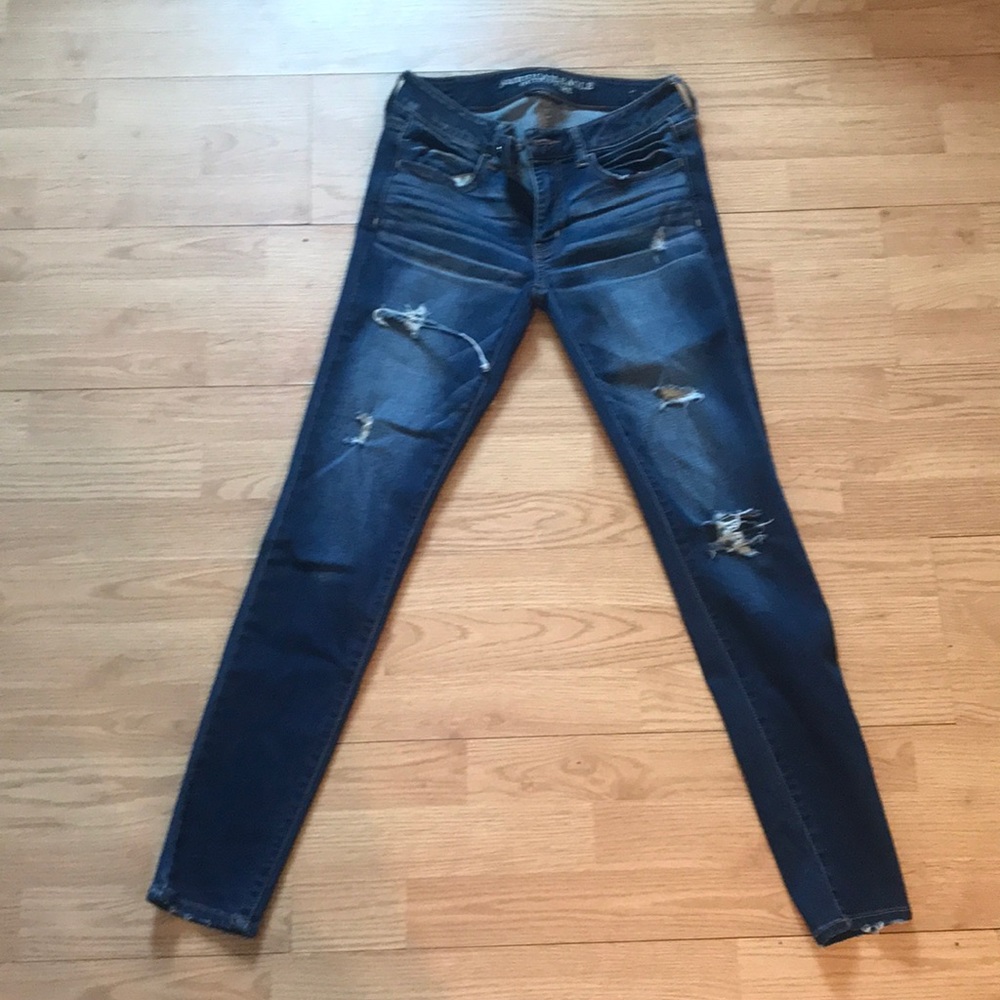 Dark wash jeans